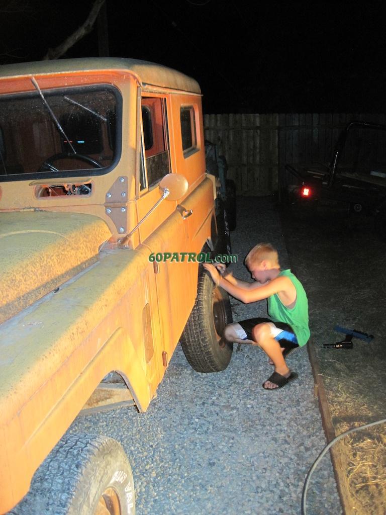 Changing a flat - Part 3