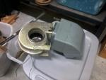 heater housing and fan