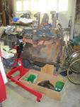 P Engine on an Engine Stand