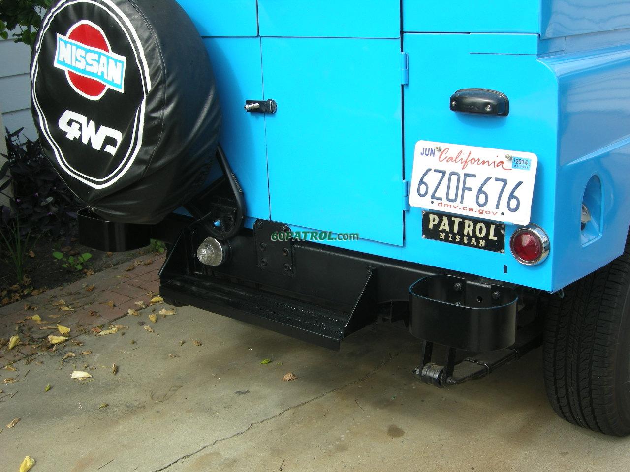 new fabricated rear step