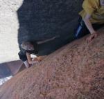 Joe & Jay Rock Climbing... Look ma, no ropes!