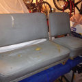 Seat before upholstery