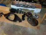 motor parts cleaned