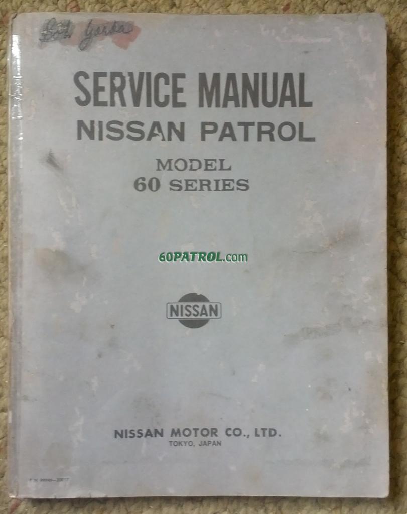 An original 60 Series service manual!