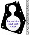 gasket template transmission input shaft cover
