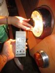 LUX reading - Low beam at 11.60 volts