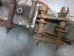shackles before sand blasting