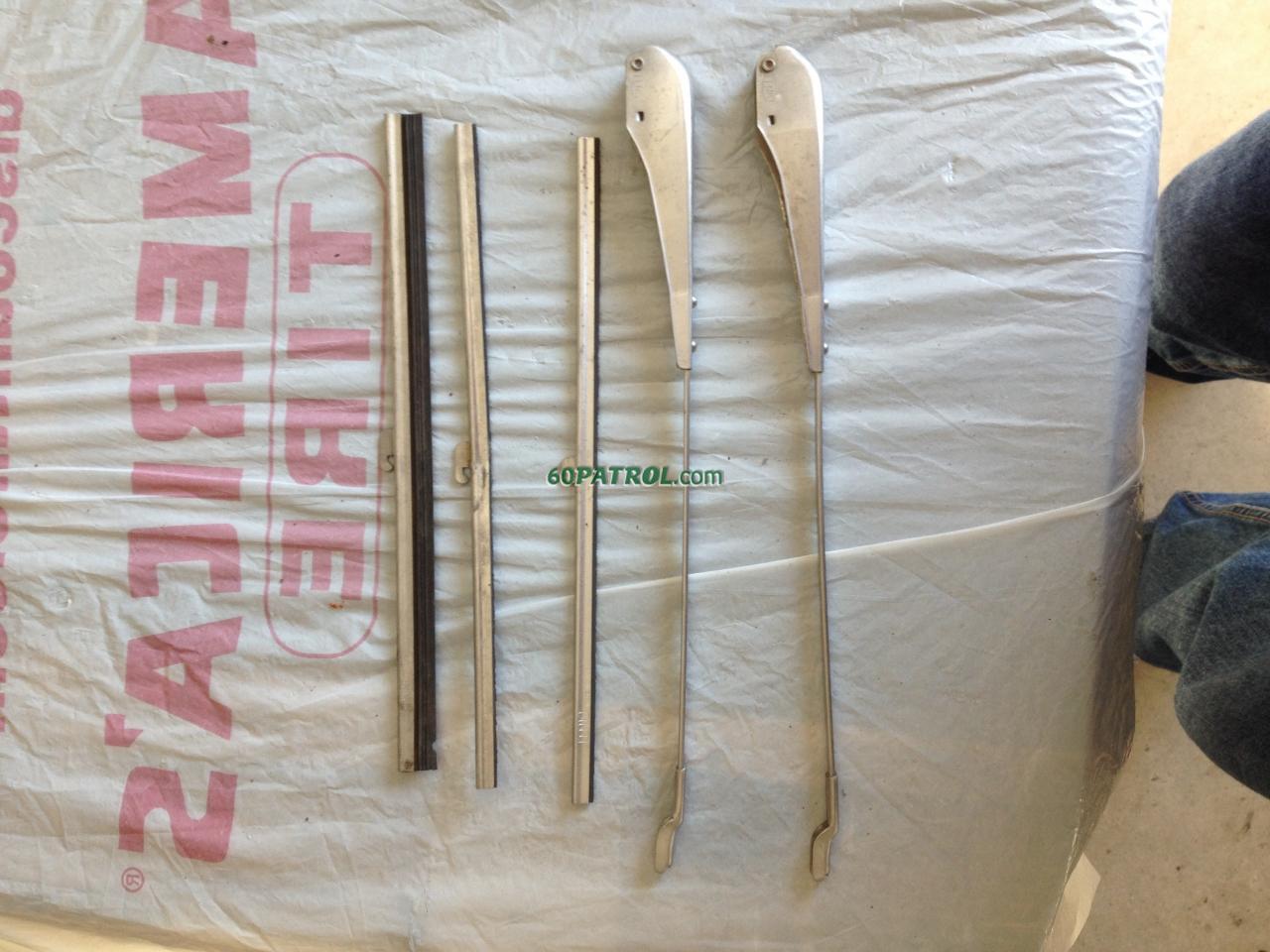 Pre 1969 wiper arms and blade