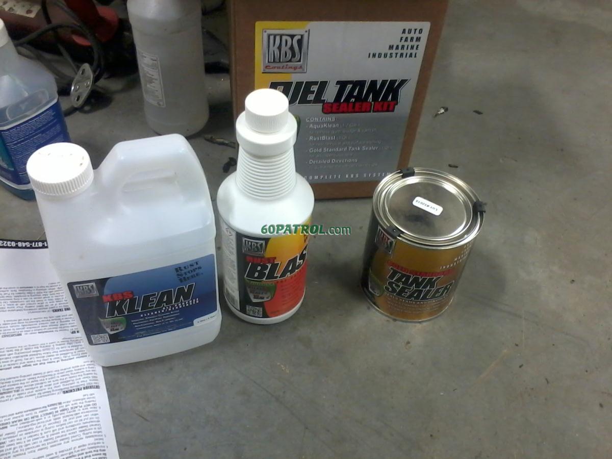 KBS fuel tank sealer kit