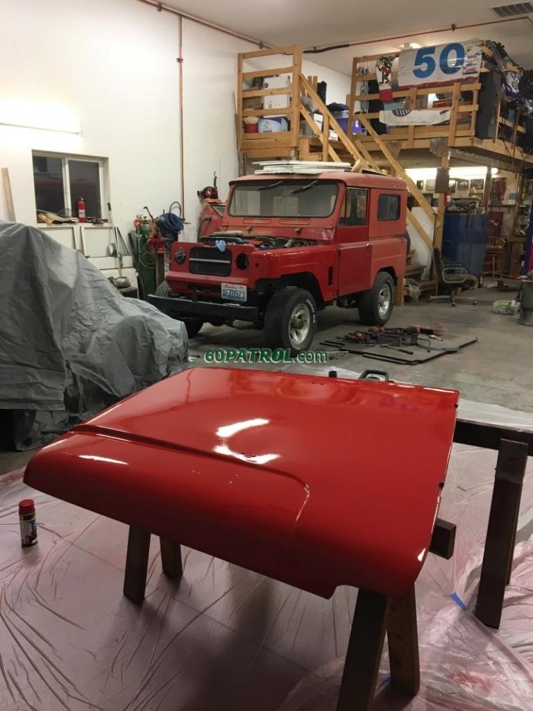 Noggin new paint hood