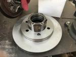 Machined front hubs