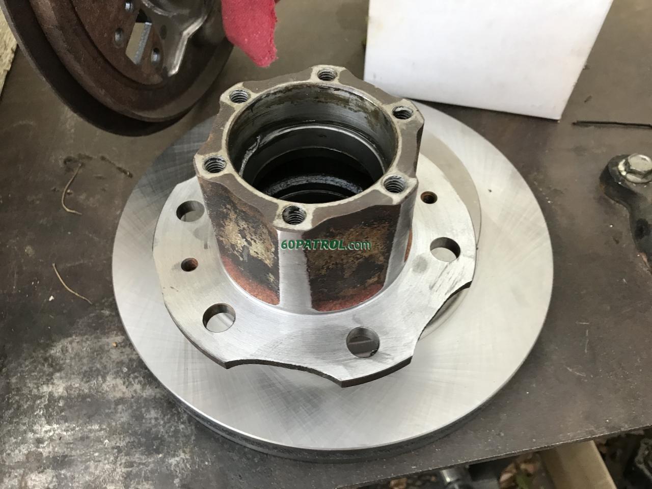 Machined front hubs