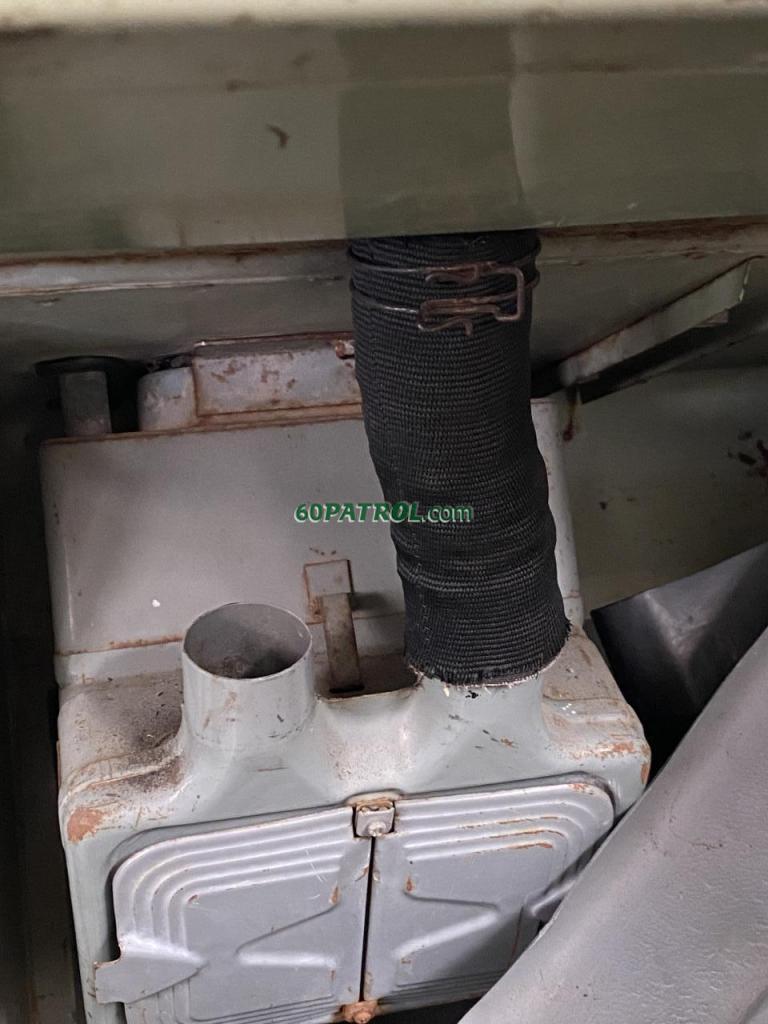 Defroster hose repair 3